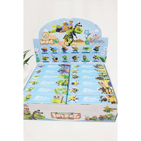 Insects Building Block Toy Set: MIX COLOR / ONE