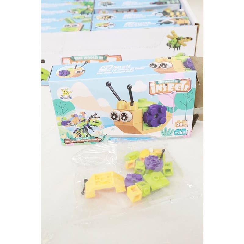 Insects Building Block Toy Set: MIX COLOR / ONE