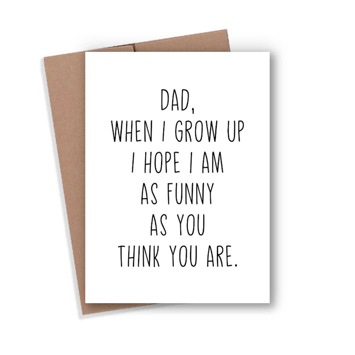 Funny Dad Card