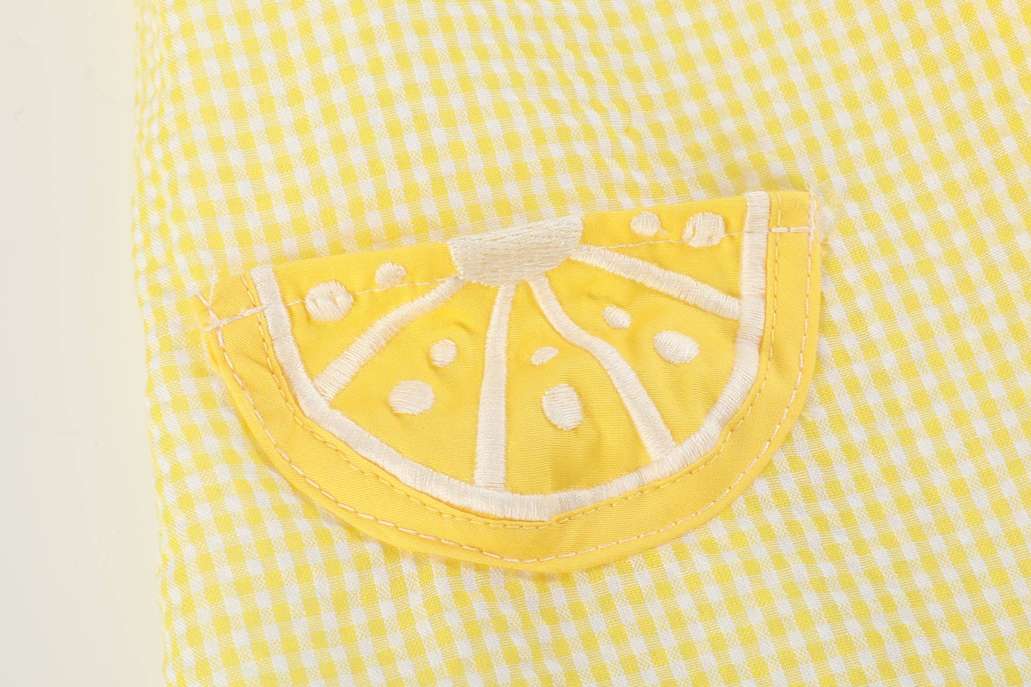 SALE! Yellow Lemon Dress and Panty Cover Set: 6-12M