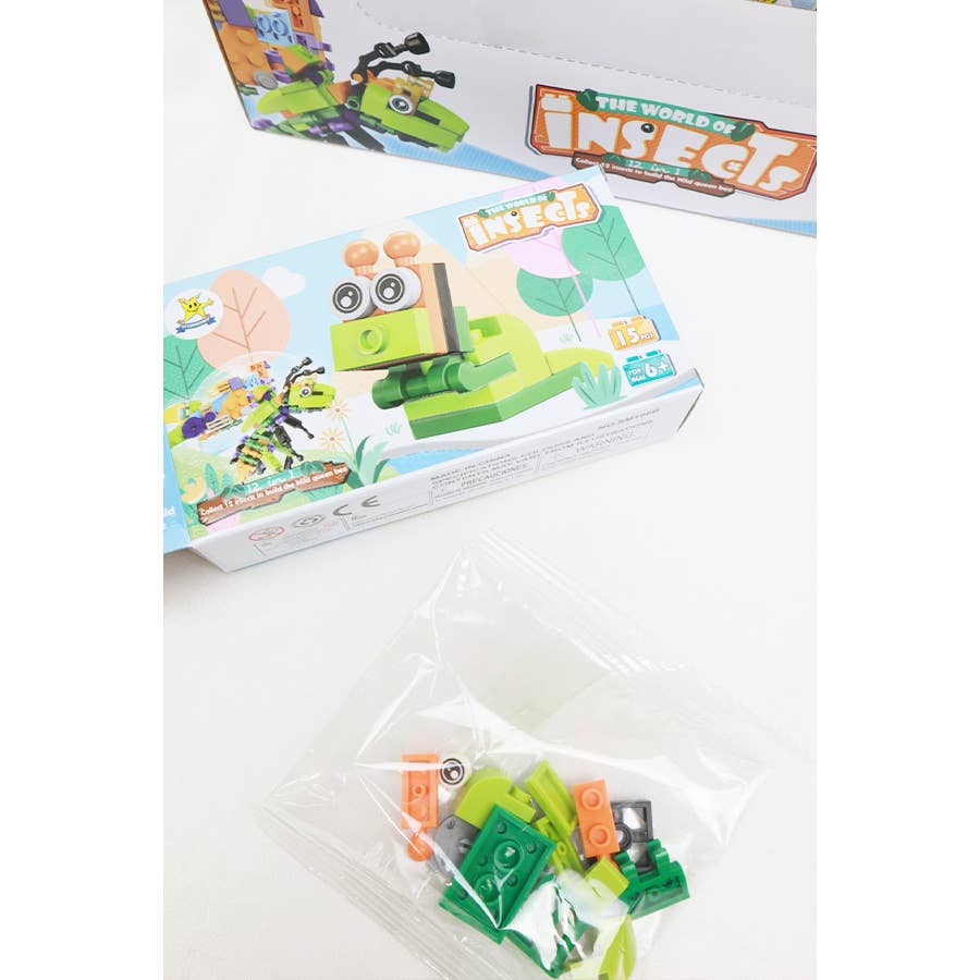 Insects Building Block Toy Set: MIX COLOR / ONE