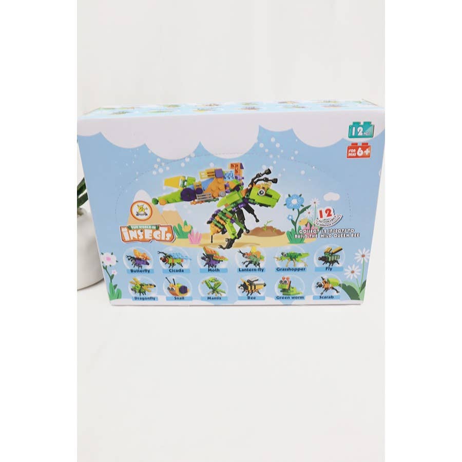 Insects Building Block Toy Set: MIX COLOR / ONE