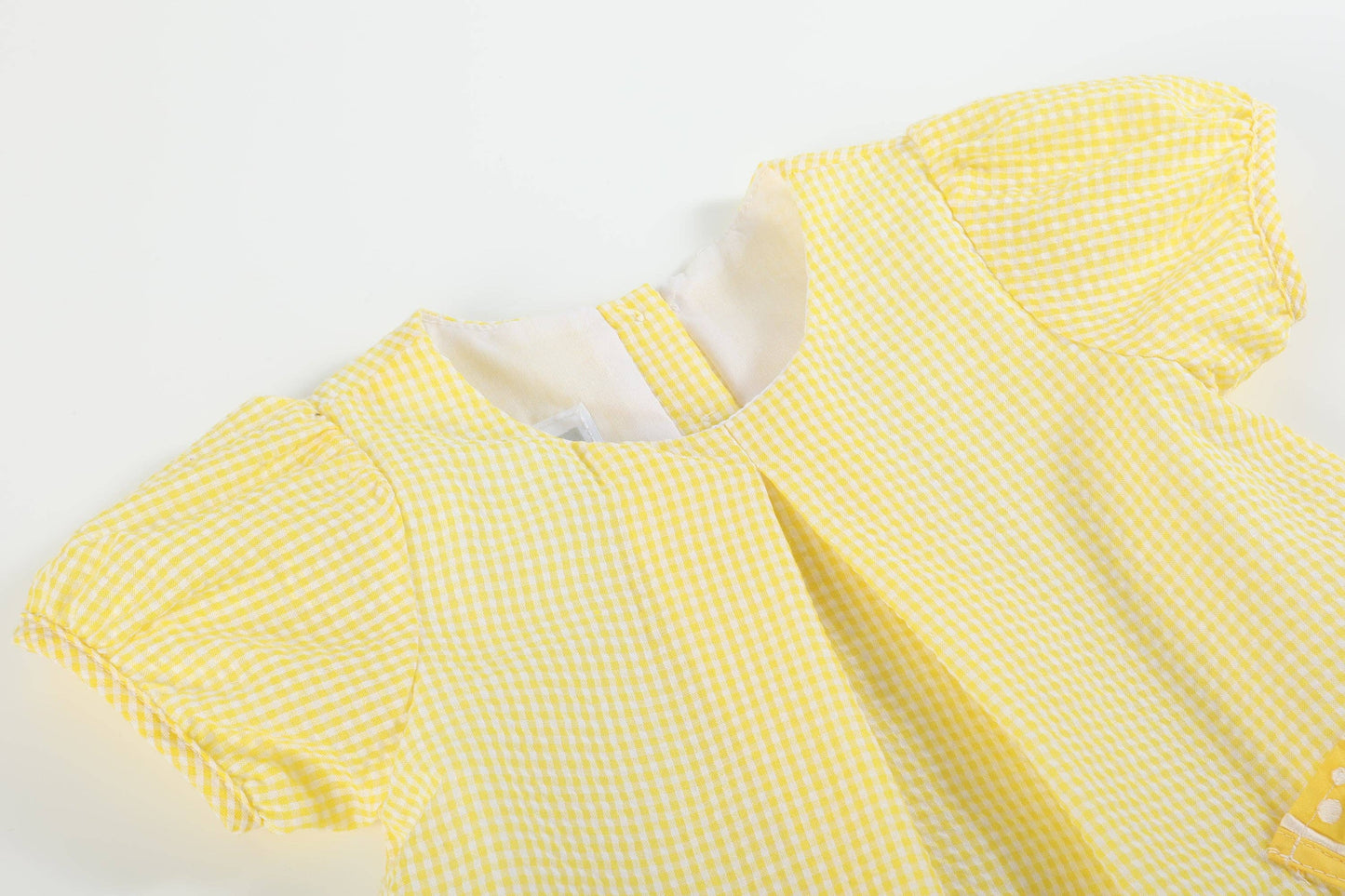 SALE! Yellow Lemon Dress and Panty Cover Set: 6-12M