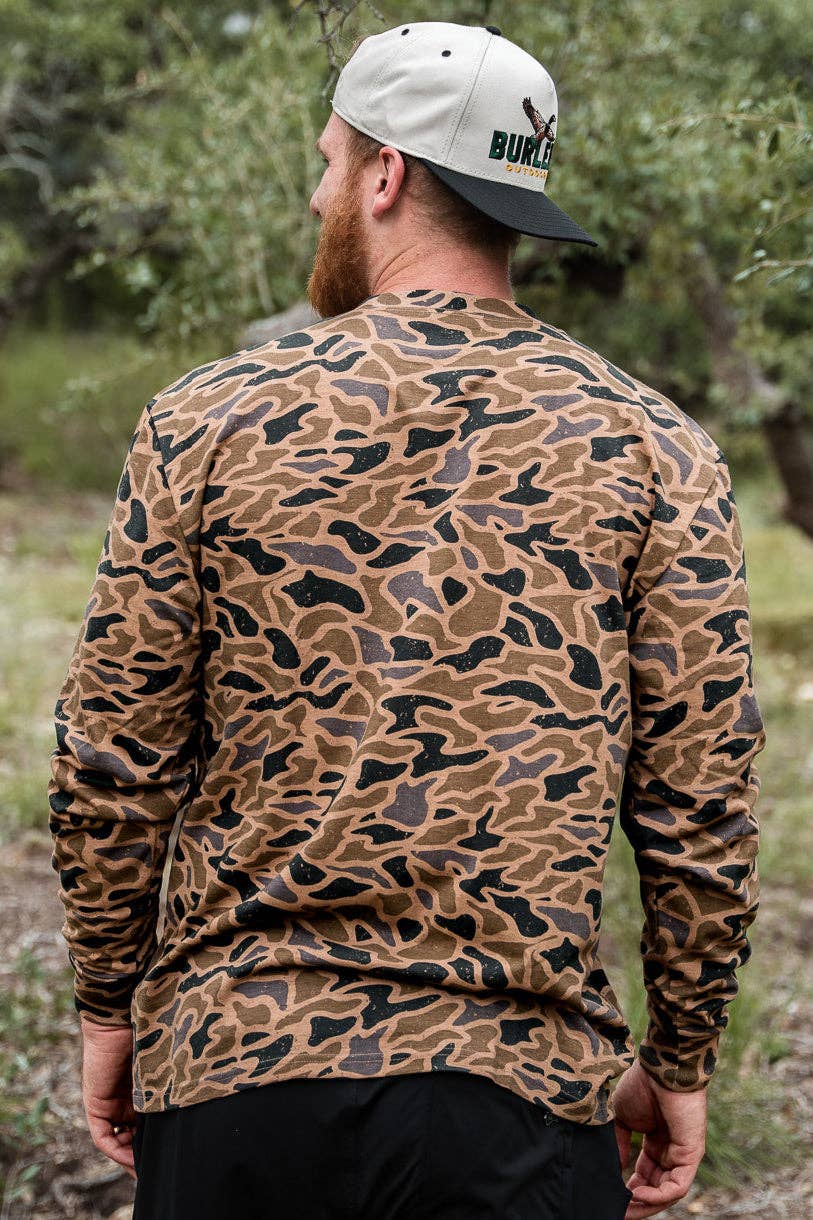 Long Sleeve Pkt Tee - Gauge Camo