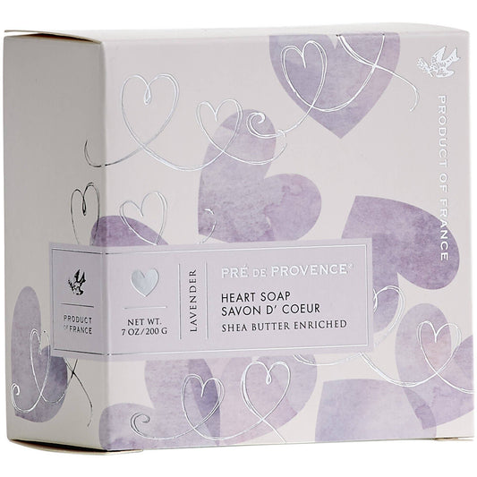 Pre DE Provence Heart Soap Gift Box - Lavender