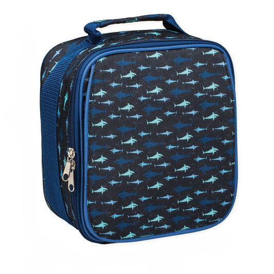Shark Ocean Blue Insulated Soft Cooler Lunch Bag