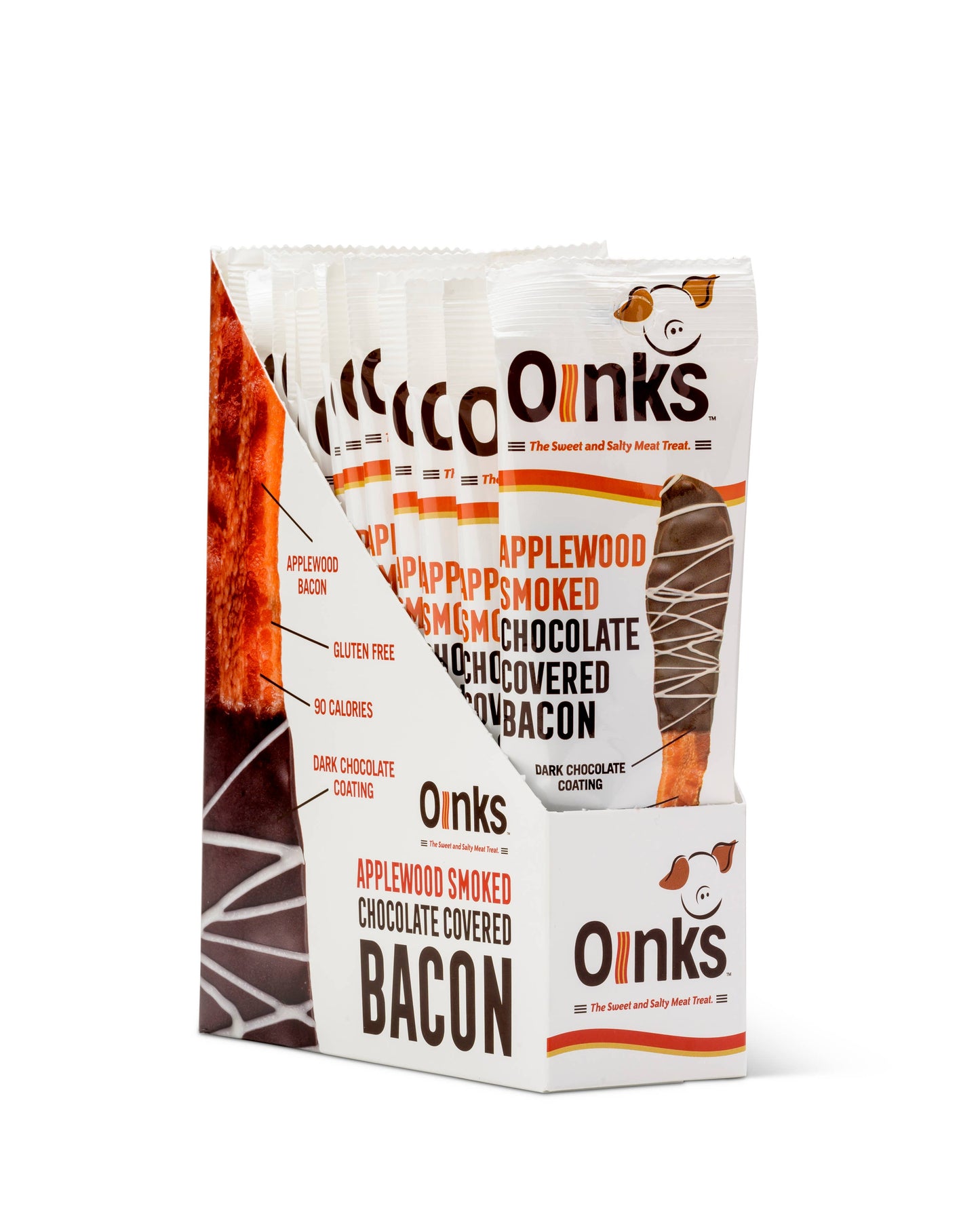 Oinks Chocolate Covered Bacon, .6oz