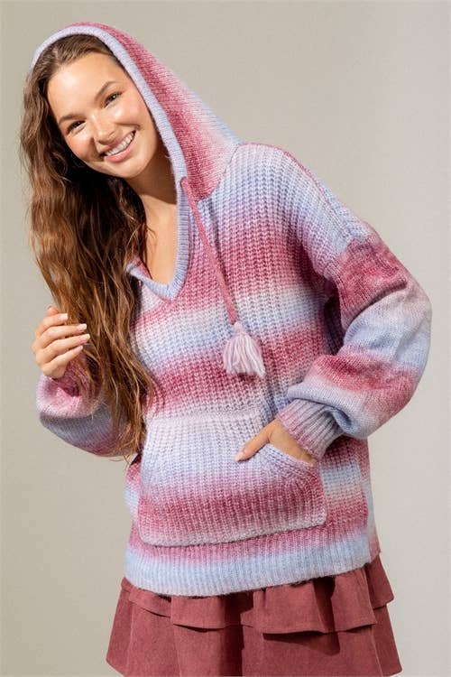 SALE! MIX OMBRE KNIT SWEATER