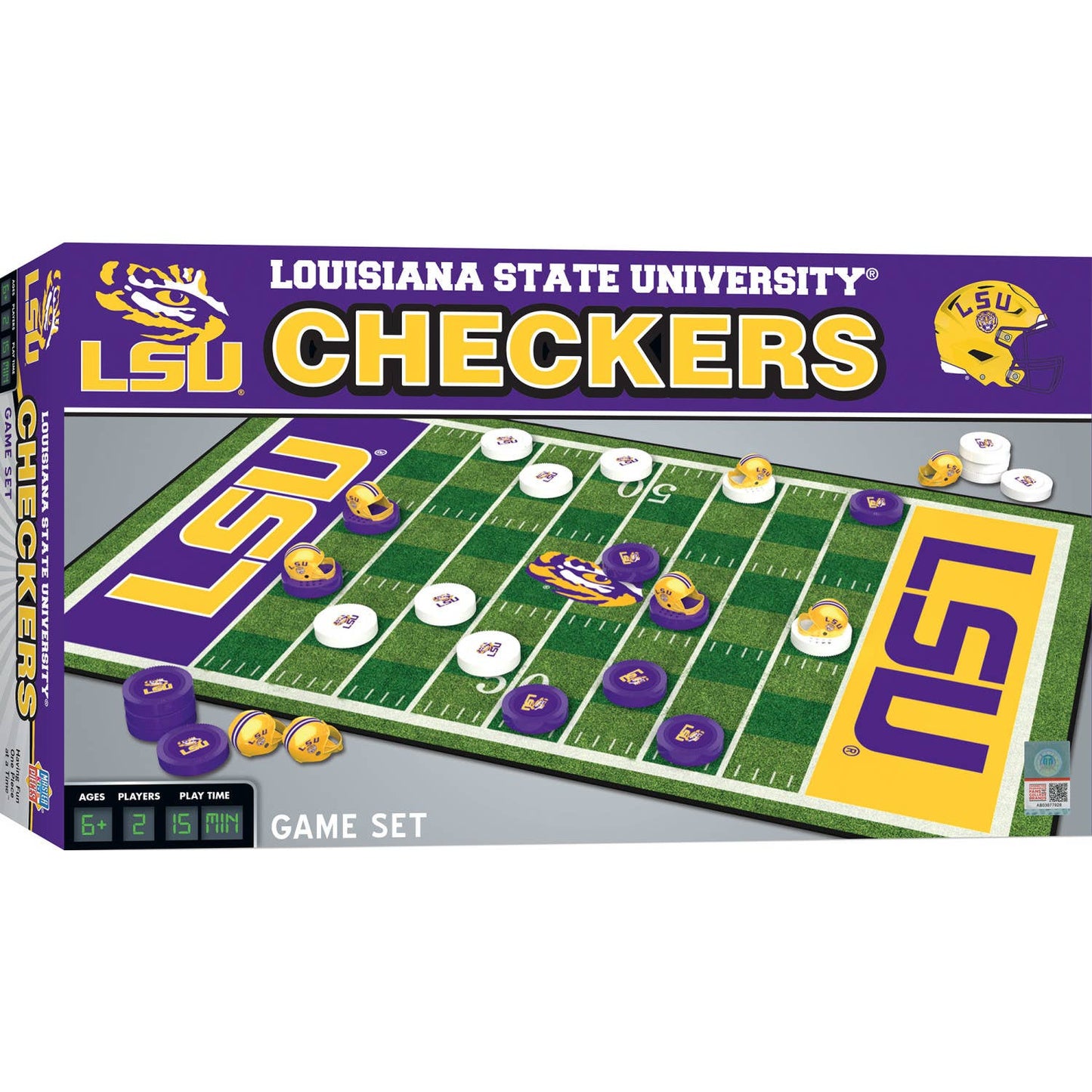 LSU Tigers Checkers