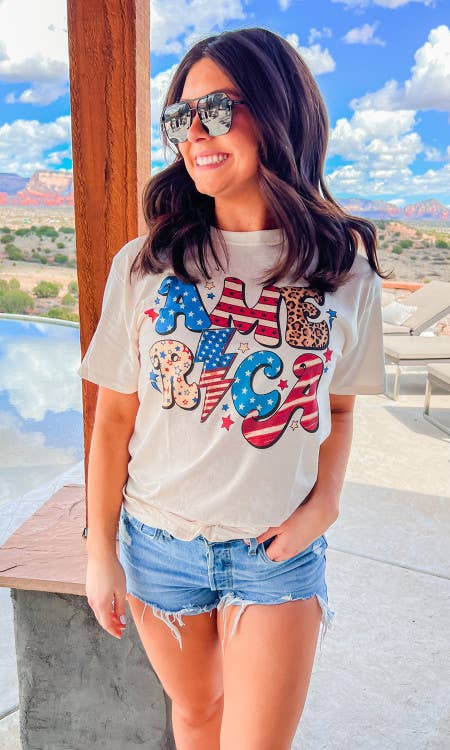 Retro America Graphic T-Shirt