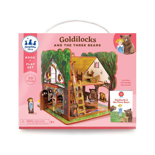 Goldilocks and the Three Bears Book and Play Set