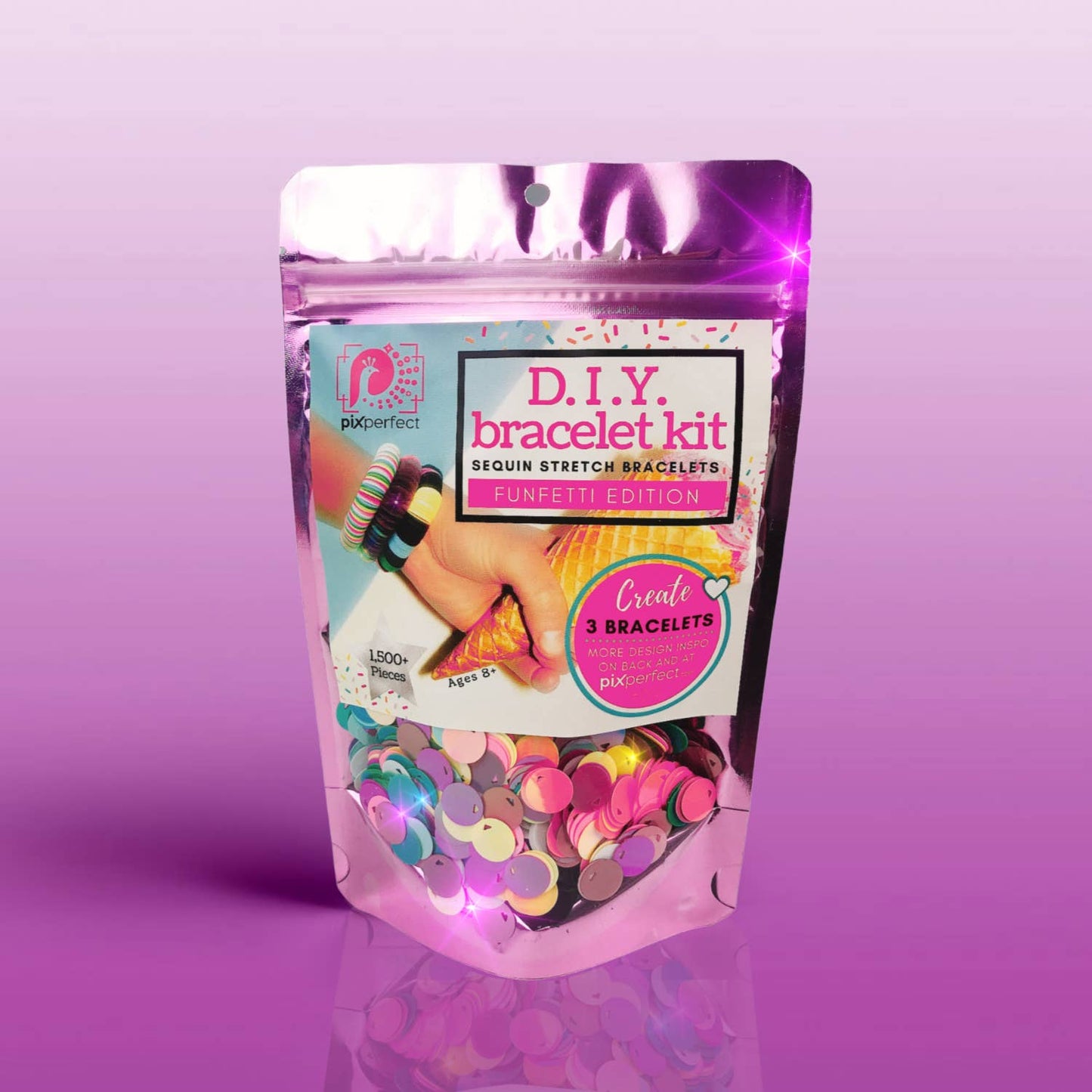 Pix Perfect - D.I.Y. Bracelet Kit - Funfetti Edition