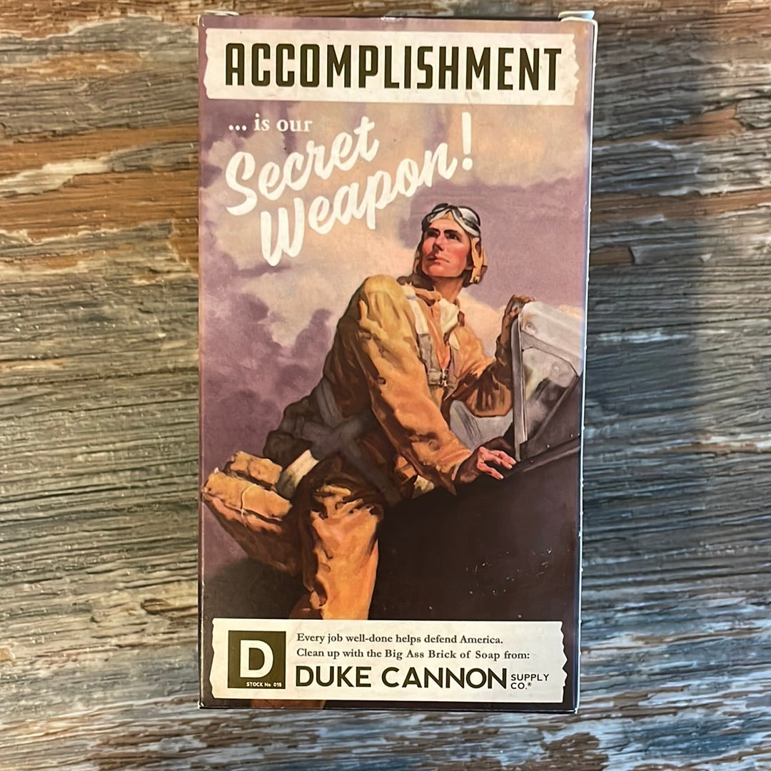 Duke Cannon Accomplishment