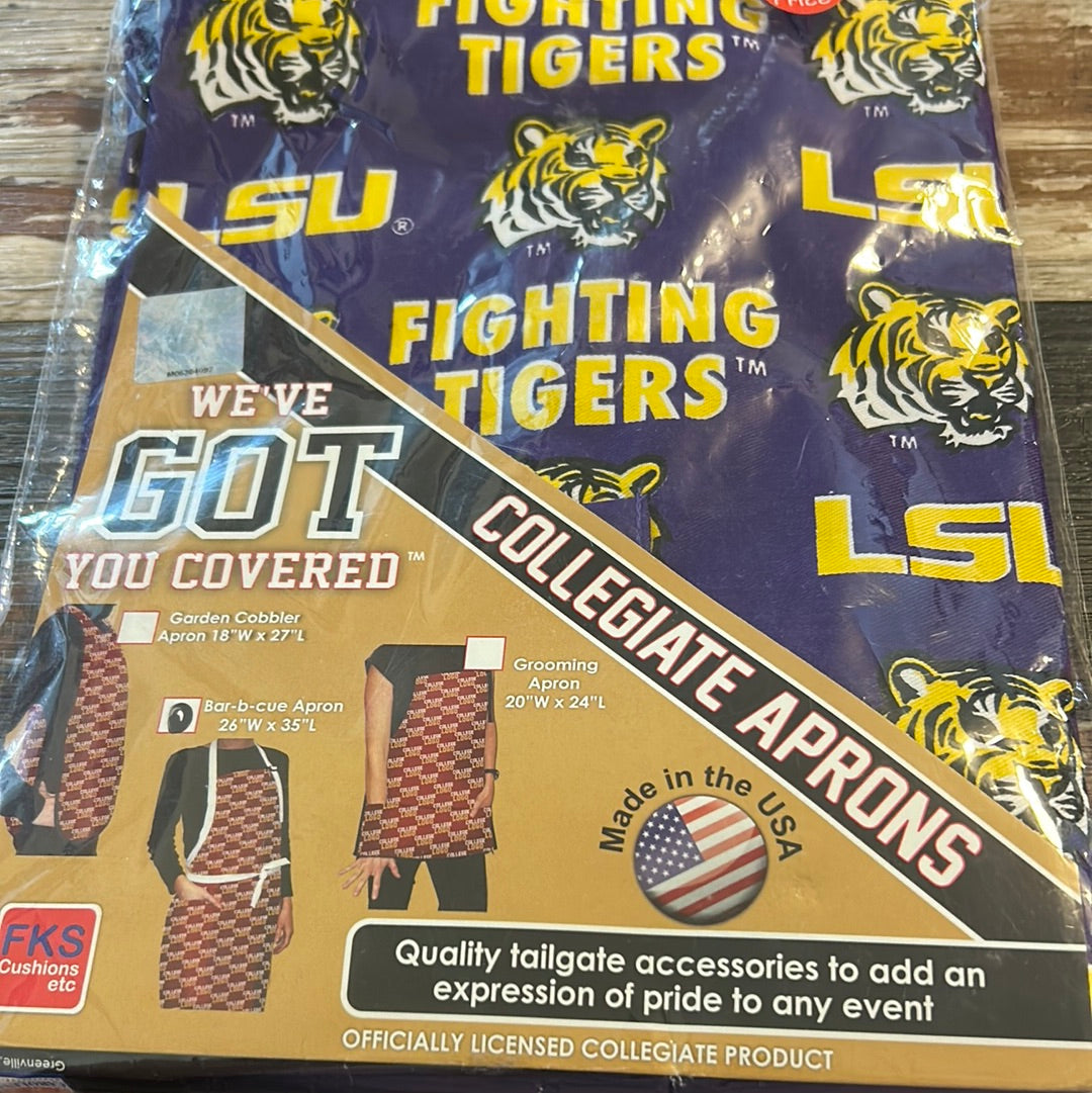 LSU fighting tigers apron