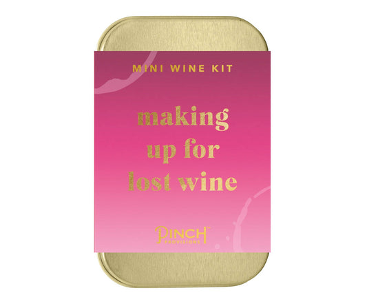 Making Up For Lost Wine Mini Wine Kit